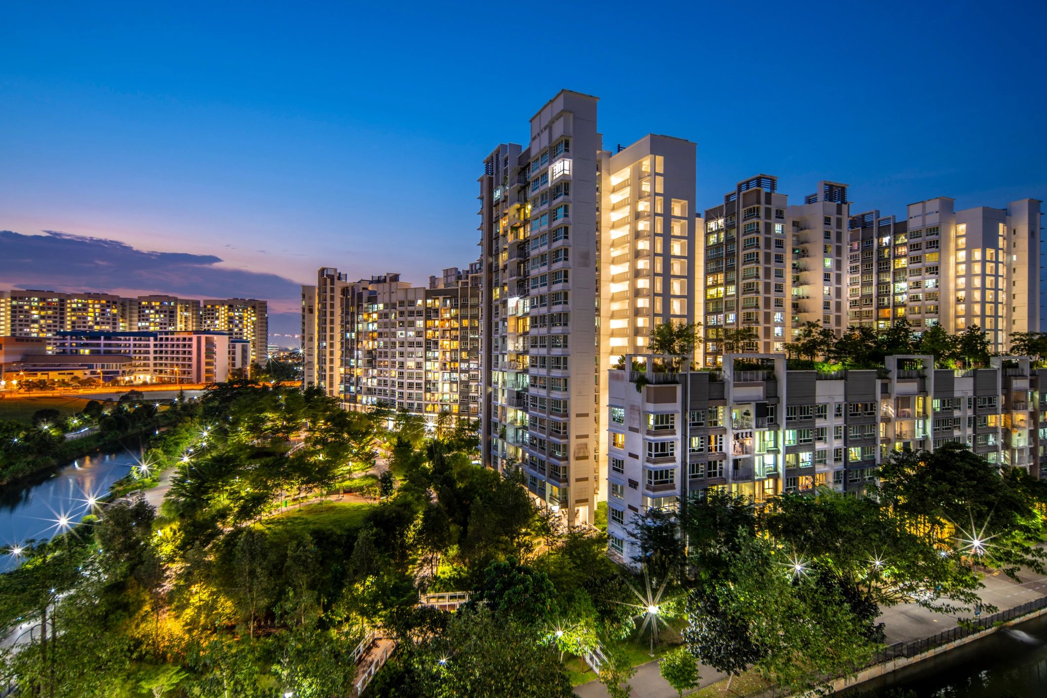 Modern residential towers representing premium projects in Mumbai and Thane